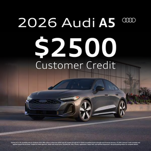 2026 Audi A5 2500 Customer Credit